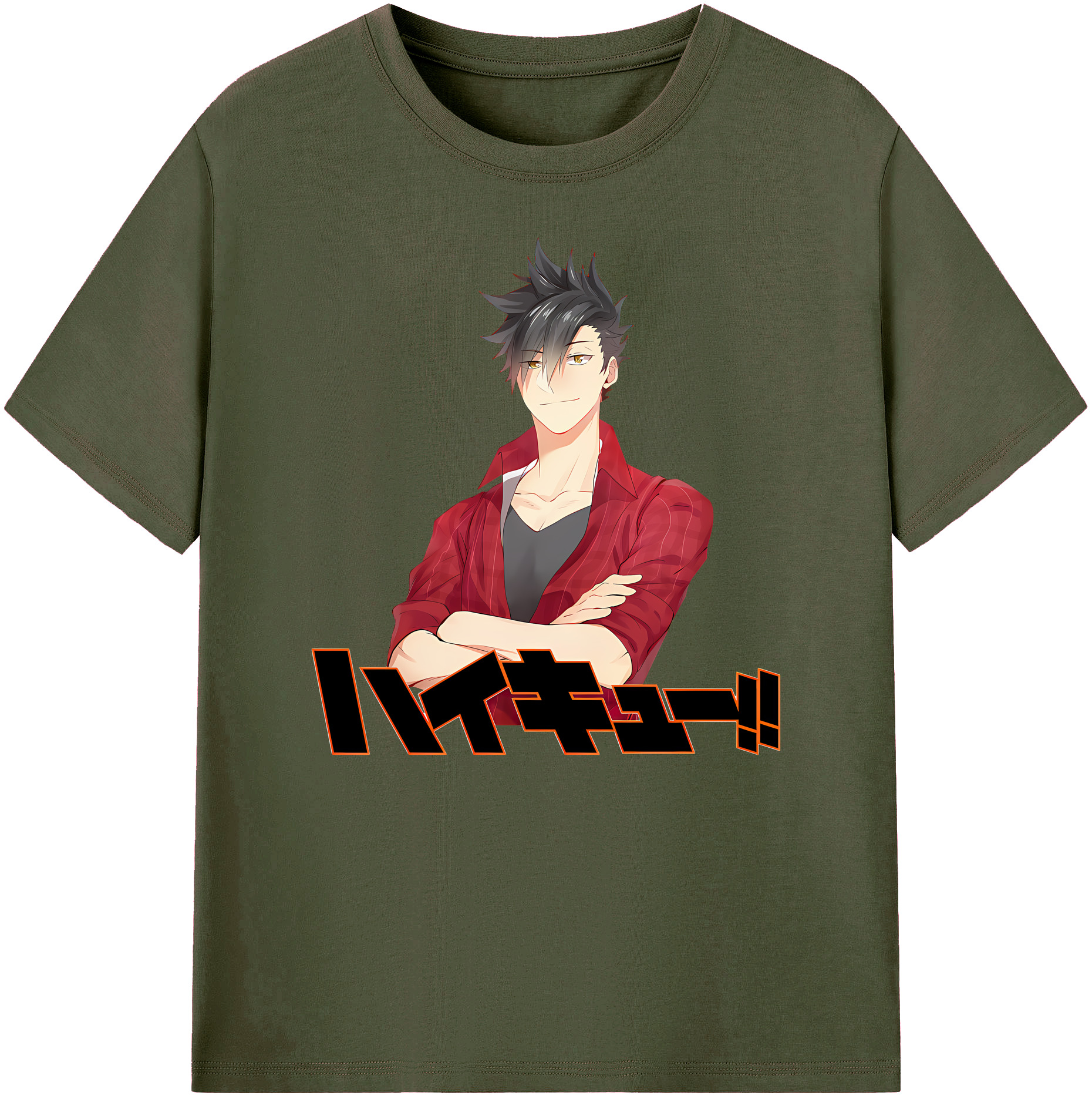 （画像用） ハイキュー!! Haikyu!! 綿100％ メンズ半袖Tシャツ｜肌触りやわらか＆通気性